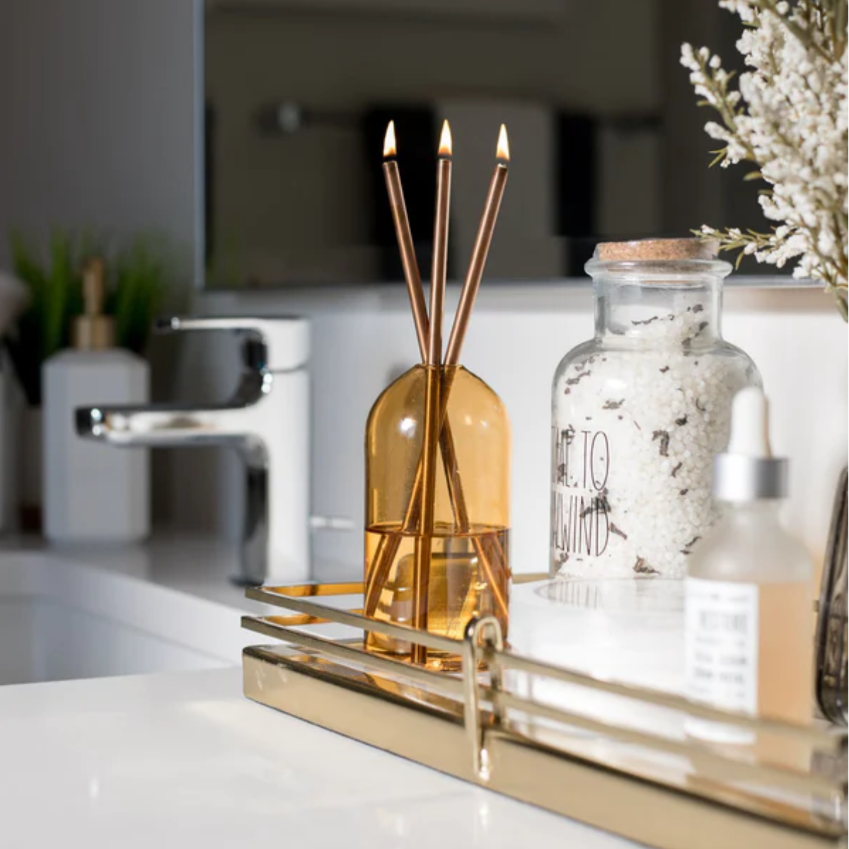 GOLDEN HOUR VASE by EVERLASTING CANDLE CO.