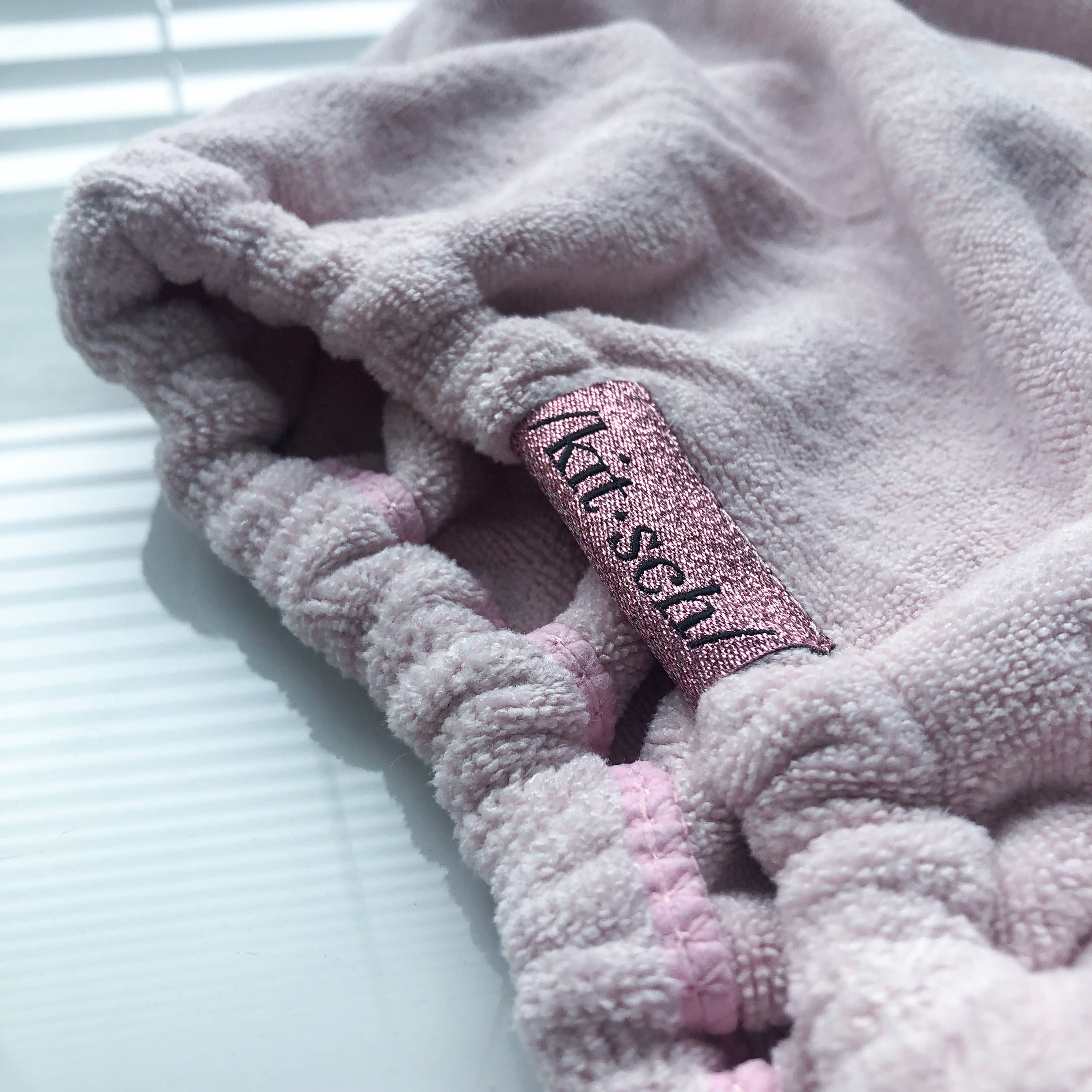 BLUSH QUICK DRY HAIR TOWEL by KITSCH