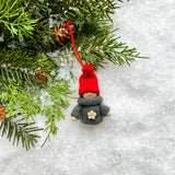 GREY COZY LITTLE ONE ORNAMENT