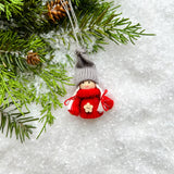 RED COZY LITTLE ONE ORNAMENT