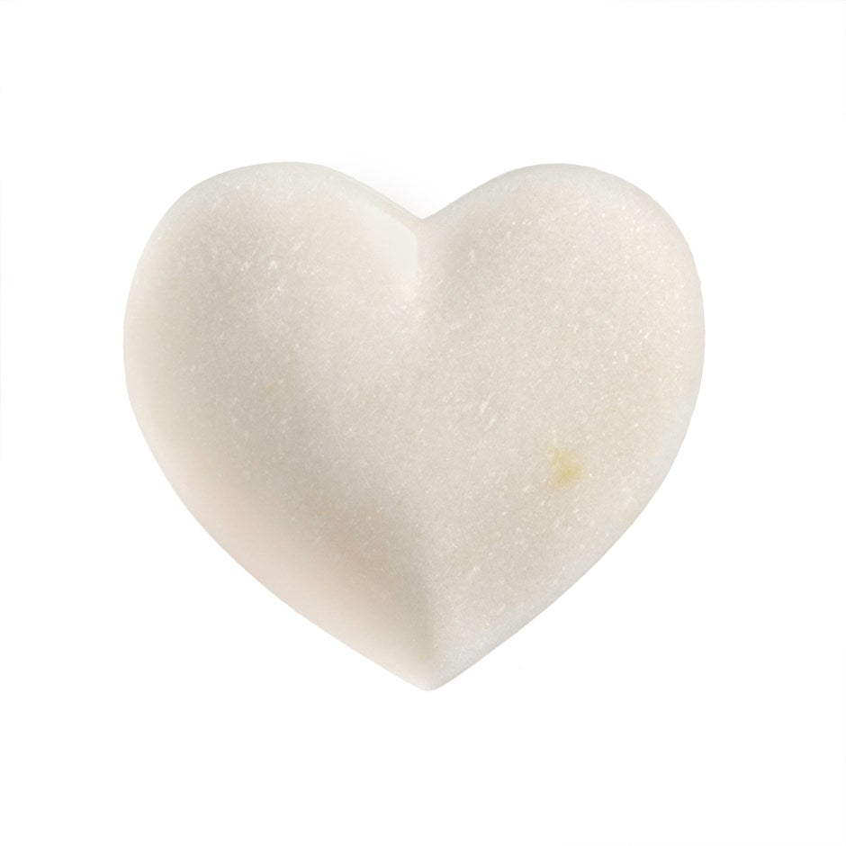 LARGE MARBLE HEART DISH