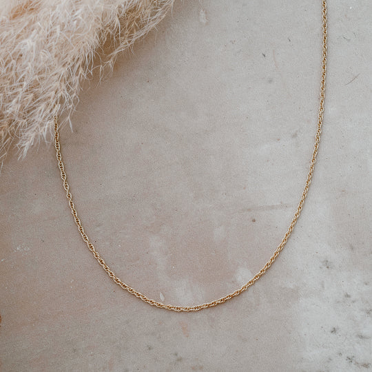 GOLD LOLA LAYERING CHAIN by GLEE JEWELRY