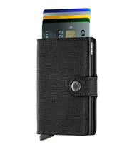 CRISPLE BLACK MINIWALLET by SECRID