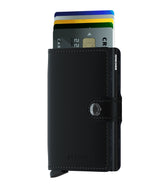 MATTE BLACK MINIWALLET by SECRID