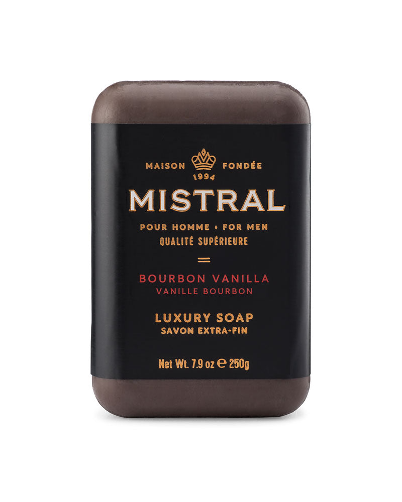 BOURBON VANILLA  BAR SOAP by MISTRAL FOR MEN