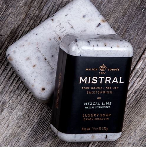 MEZCAL LIME  BAR SOAP by MISTRAL FOR MEN
