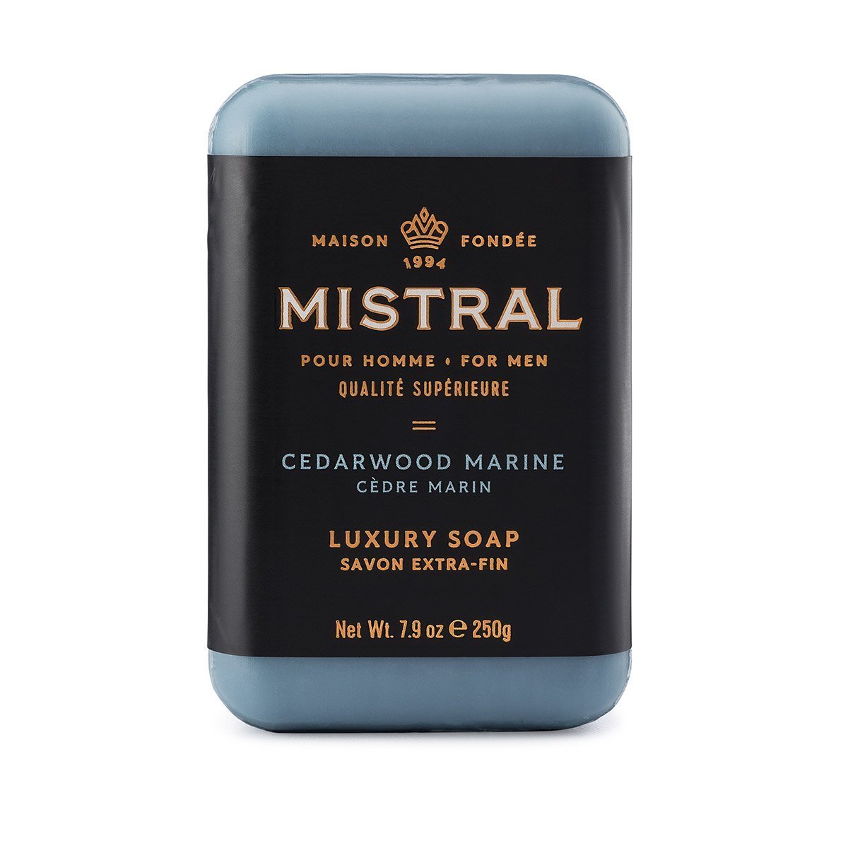CEDARWOOD MARINE  BAR SOAP by MISTRAL FOR MEN