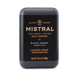 BLACK AMBER BAR SOAP by MISTRAL FOR MEN