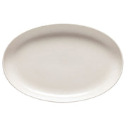 beige platter on white background