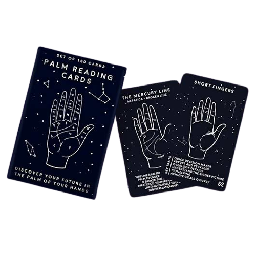 PALM READING CARDS