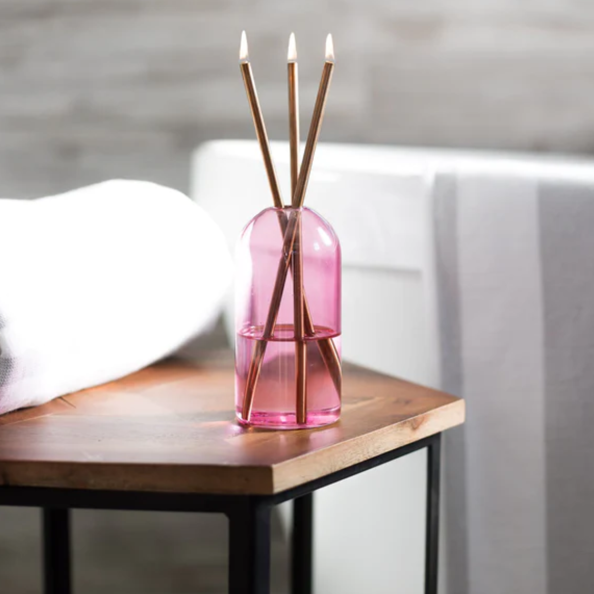 PINK LADY VASE by EVERLASTING CANDLE CO.