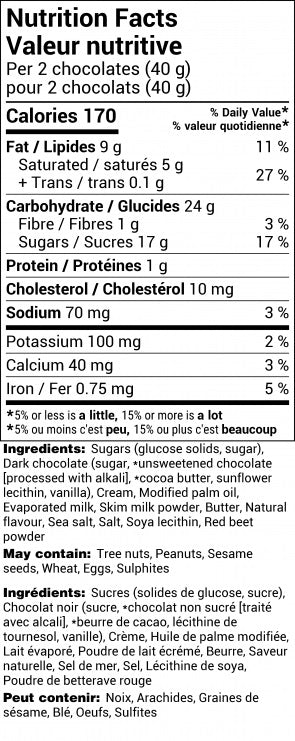 SEA SALT CARAMELS by ROGERS' CHOCOLATES