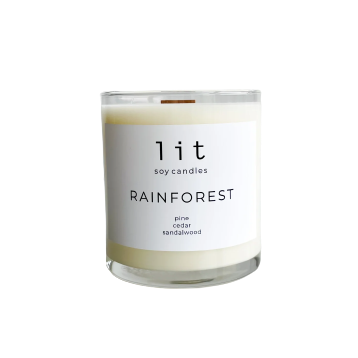 RAINFOREST by LIT SOY CANDLES