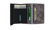 SLIMWALLET in VINTAGE GREY BLACK by SECRID
