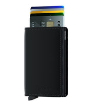 MATTE BLACK SLIMWALLET by SECRID