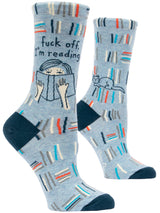 FUCK OFF, I'M READING W-CREW SOCKS by BLUE Q