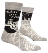 WORST GIFT EVER M-CREW SOCKS by BLUE Q
