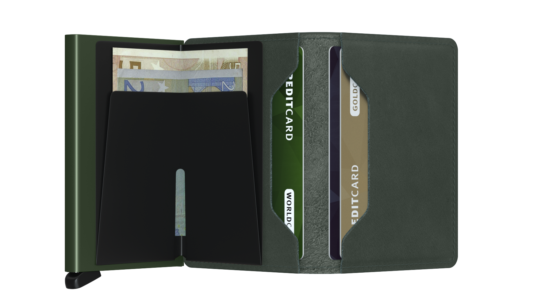SLIMWALLET in ORIGINAL GREEN by SECRID