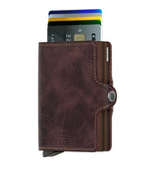 TWINWALLET in VINTAGE CHOCOLATE by SECRID