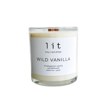 WILD VANILLA by LIT SOY CANDLES