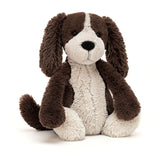 MEDIUM BASHFUL FUDGE PUPPY by JELLYCAT